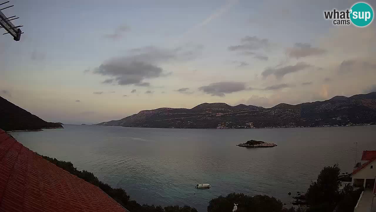 Korčula webcam en direct – Tri Žala Pelješac