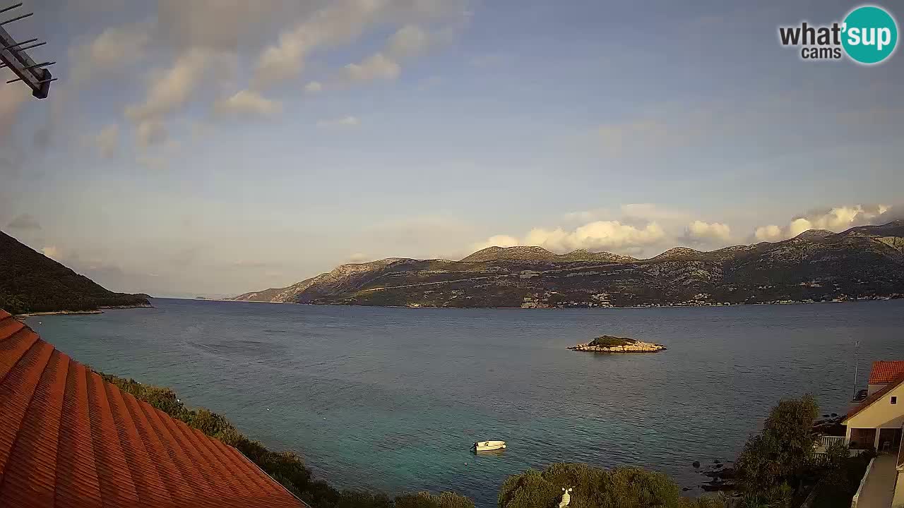 Korčula webcam en direct – Tri Žala Pelješac