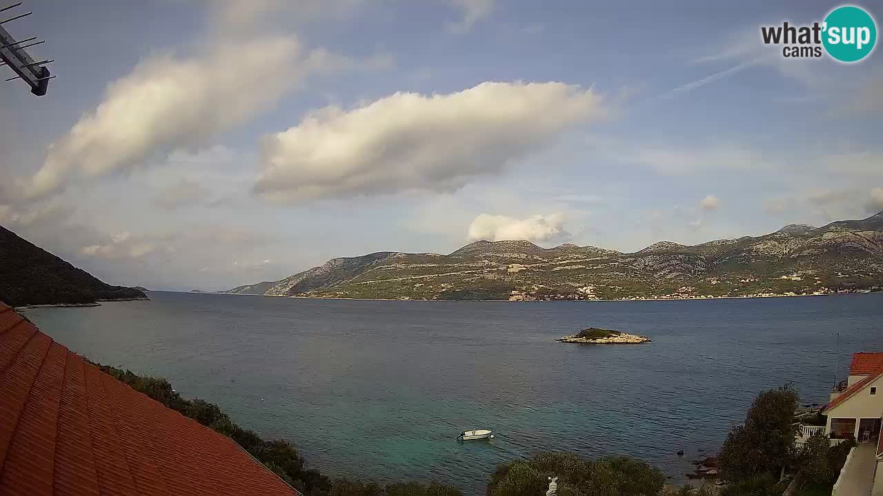 Camera en vivo Korčula – Tri Žala – Pelješac