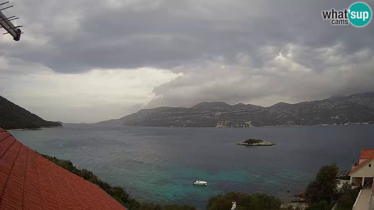 Live-Webcam Korčula Tri Žala – Pelješac