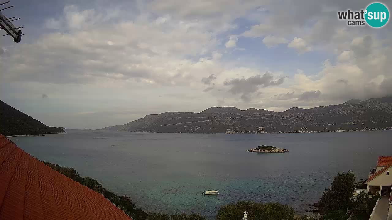 Live-Webcam Korčula Tri Žala – Pelješac
