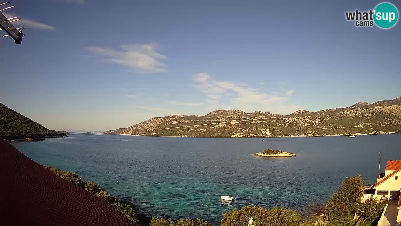 Live Korčula webcam – Tri Žala