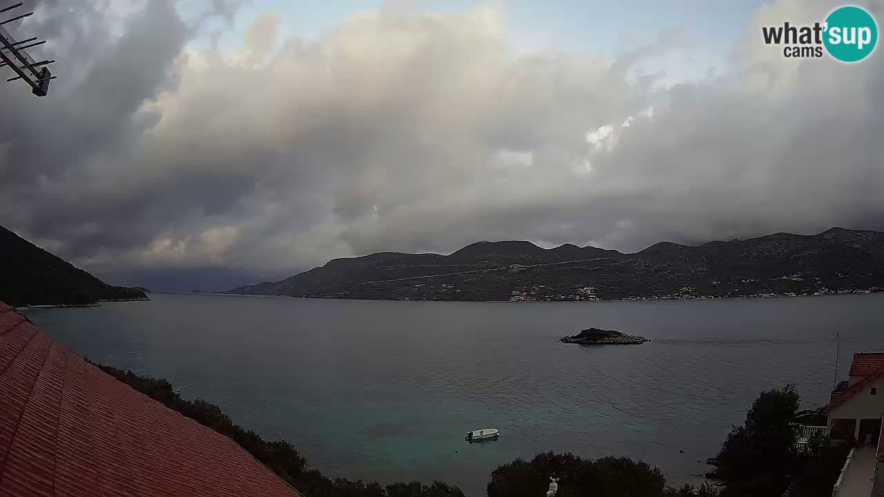Live Korčula webcam – Tri Žala