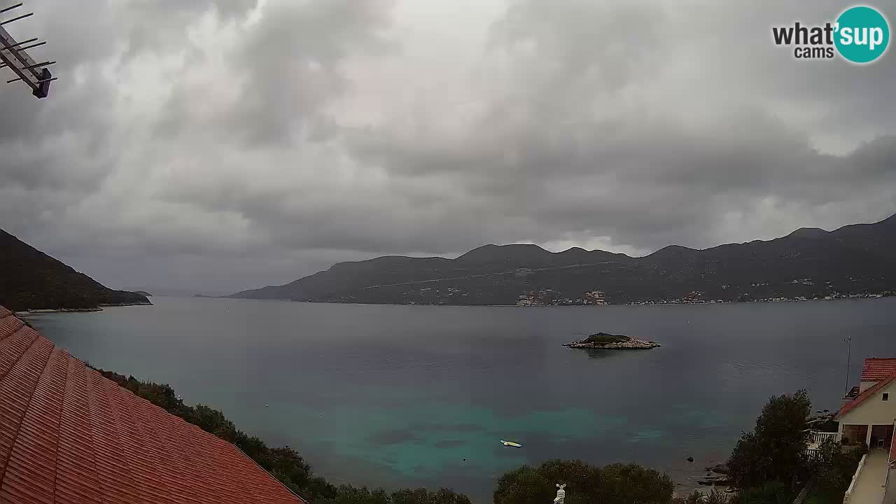 Live Korčula webcam – Tri Žala