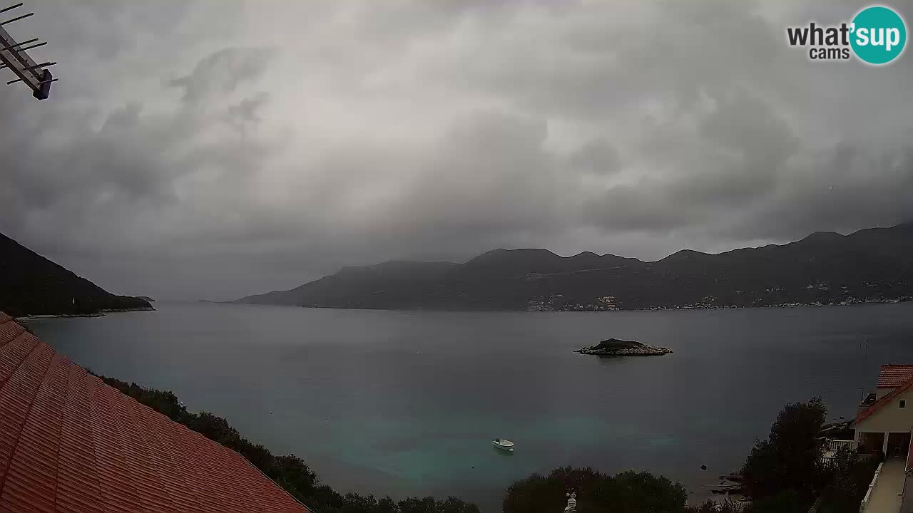 Korčula webcam en direct – Tri Žala Pelješac