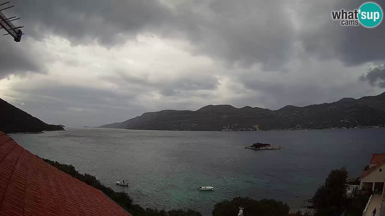Live Korčula webcam – Tri Žala