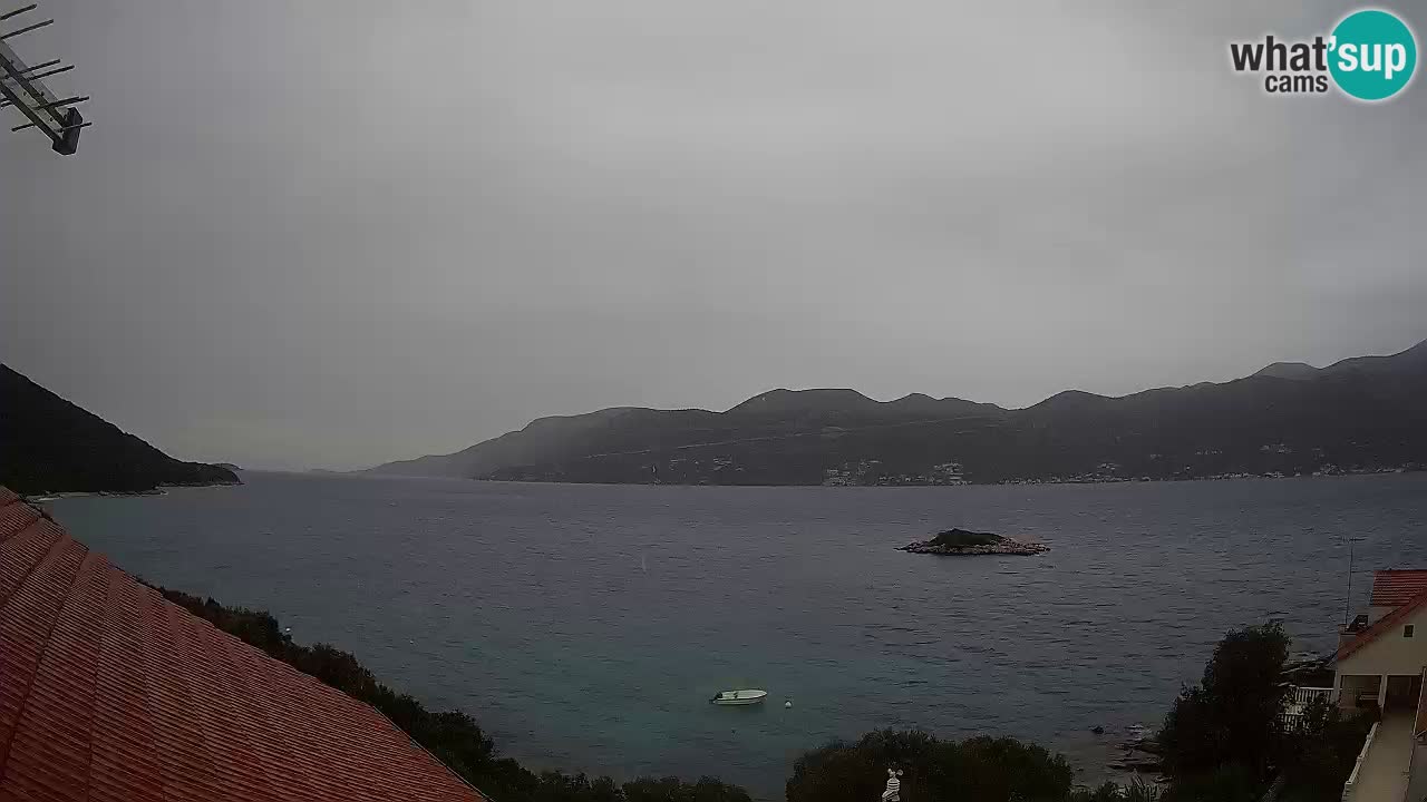 Live-Webcam Korčula Tri Žala – Pelješac