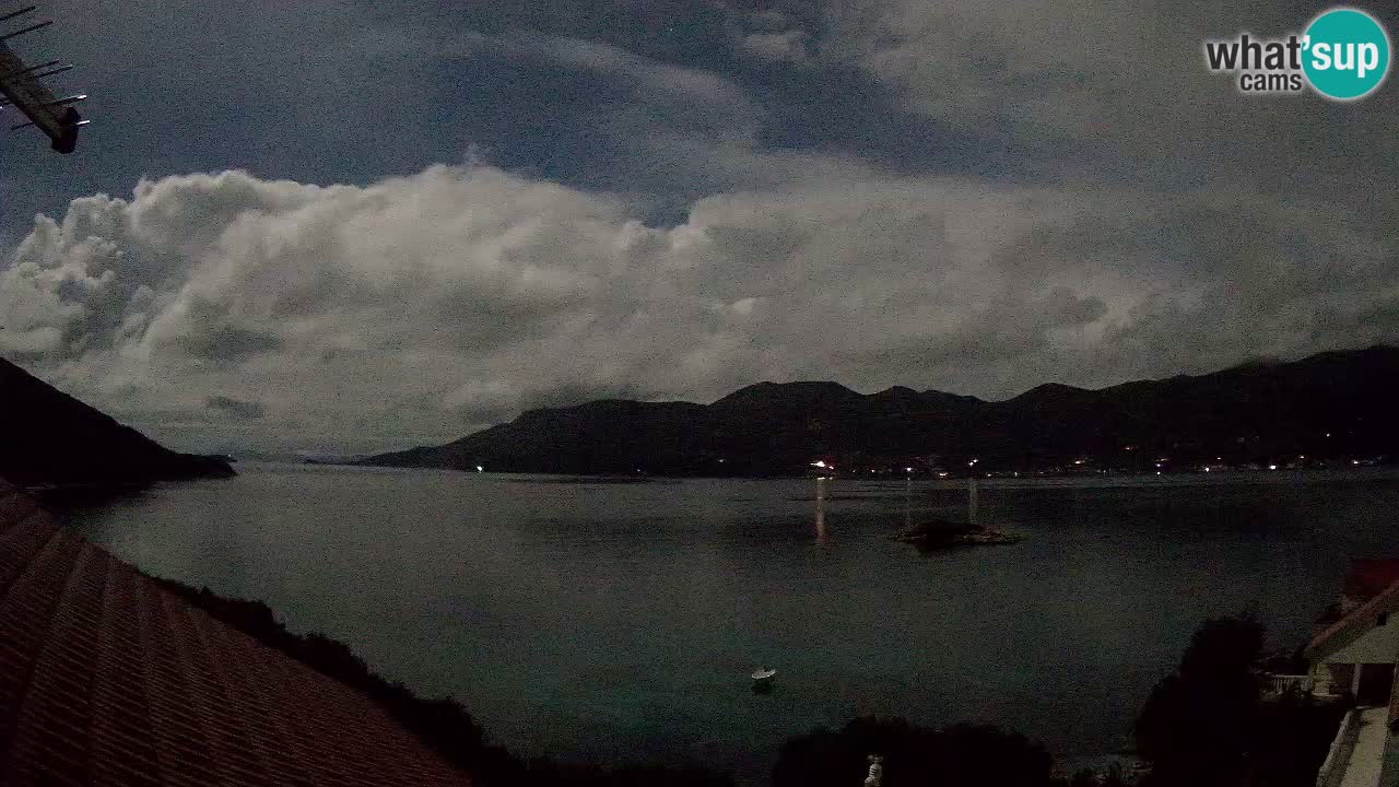 Live Korčula webcam – Tri Žala