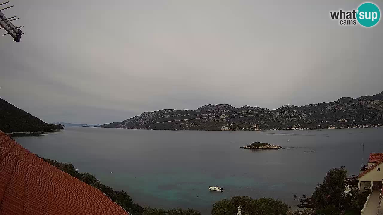 Live-Webcam Korčula Tri Žala – Pelješac