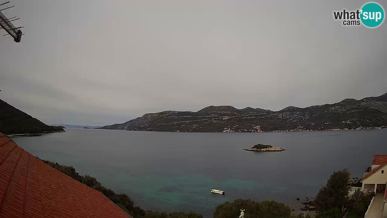 Live-Webcam Korčula Tri Žala – Pelješac