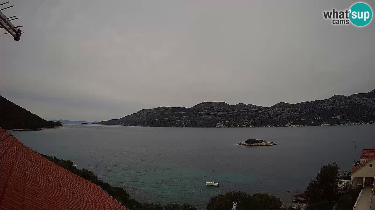 Live Korčula webcam – Tri Žala