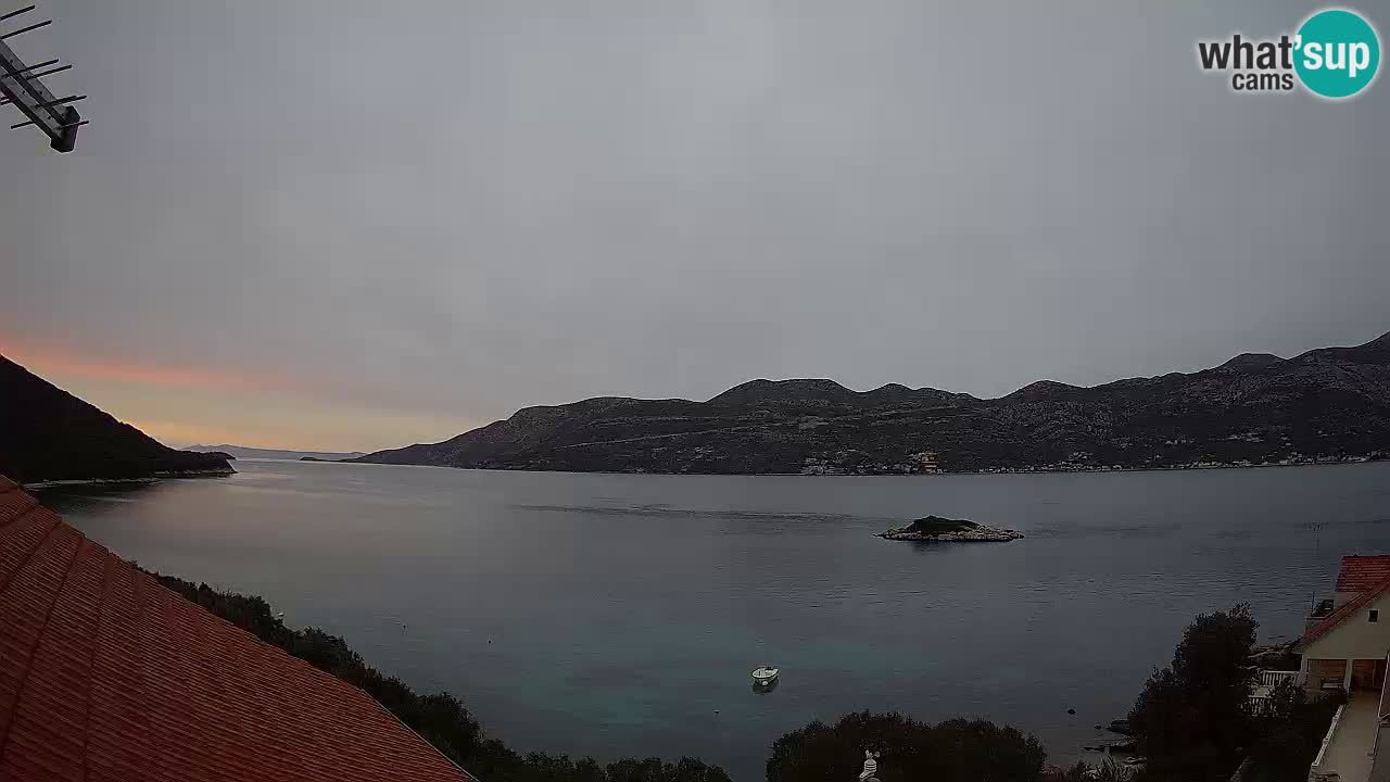 Korčula webcam en direct – Tri Žala Pelješac