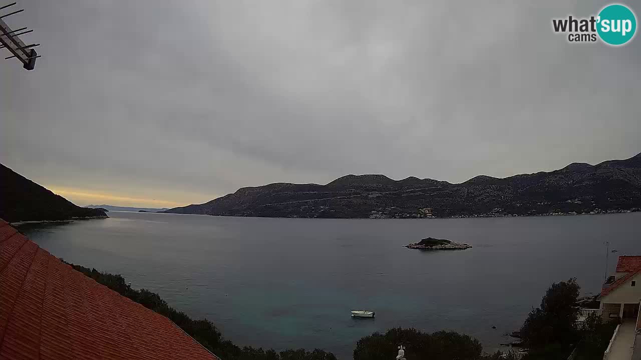 Live-Webcam Korčula Tri Žala – Pelješac