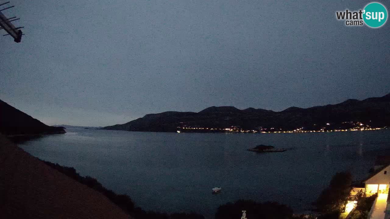 Korčula webcam en direct – Tri Žala Pelješac