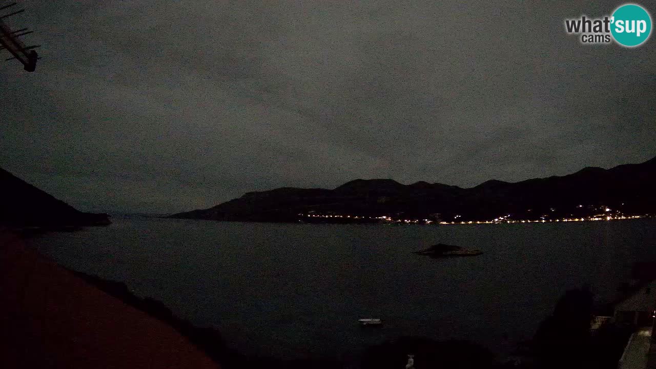 Korčula Web kamera Tri Žala