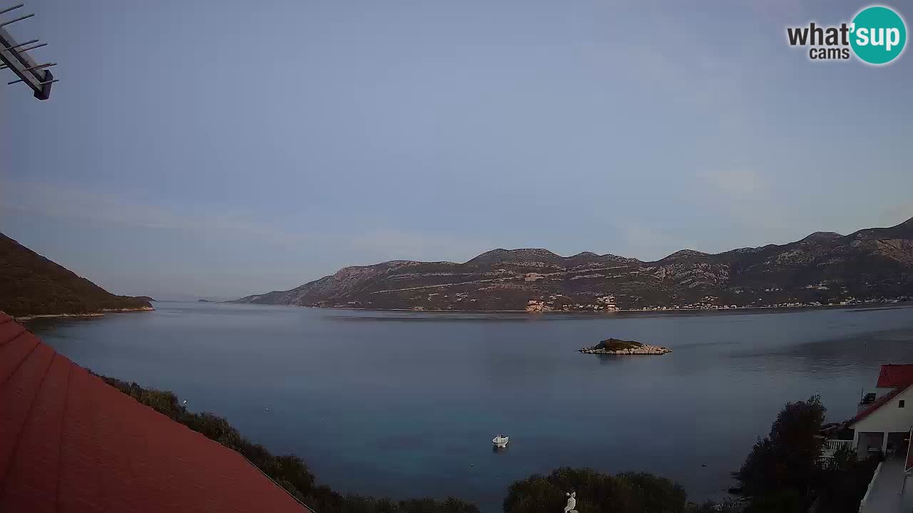 Korčula webcam en direct – Tri Žala Pelješac
