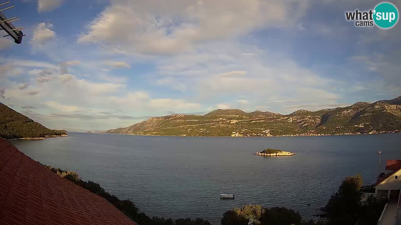 Camera en vivo Korčula – Tri Žala – Pelješac