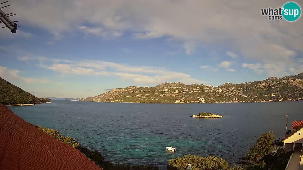 Korčula Web kamera Tri Žala