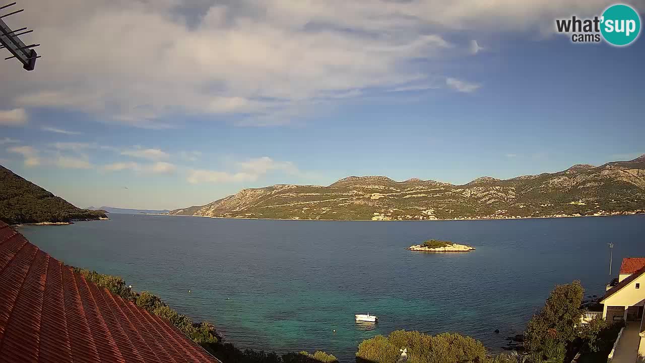 Live-Webcam Korčula Tri Žala – Pelješac