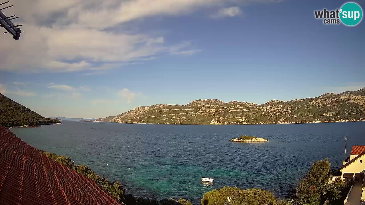 Korčula webcam en direct – Tri Žala Pelješac