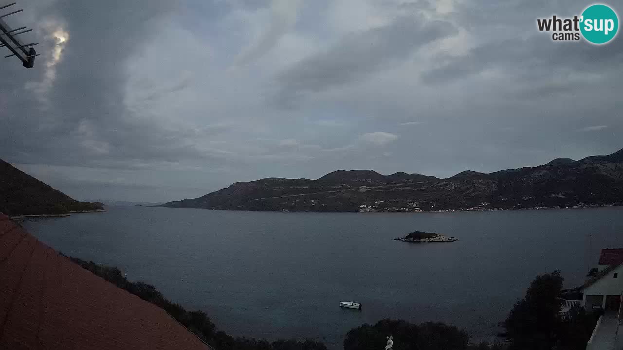 Live-Webcam Korčula Tri Žala – Pelješac