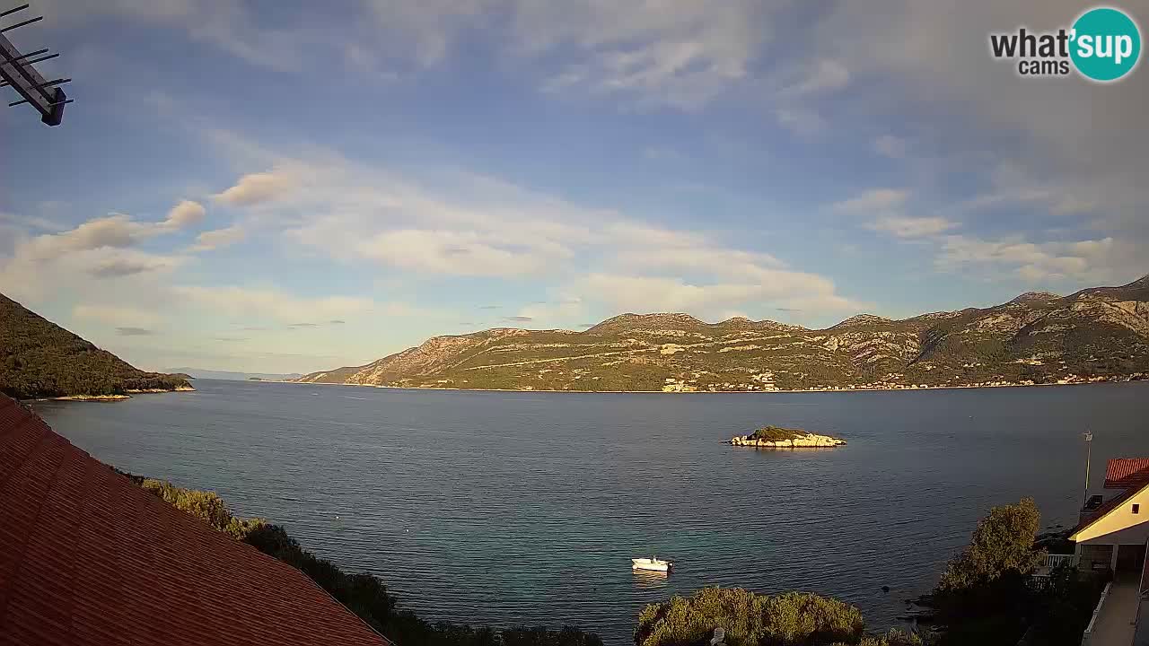 Camera en vivo Korčula – Tri Žala – Pelješac