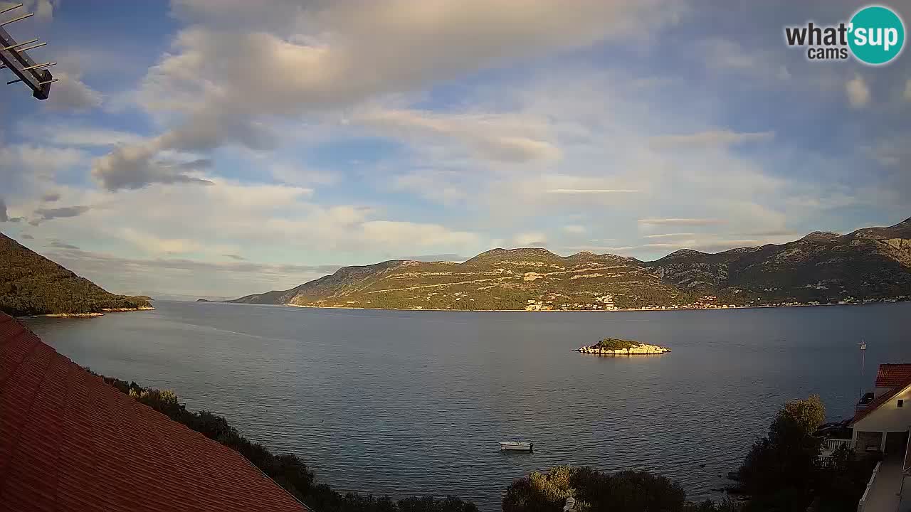 Korčula webcam en direct – Tri Žala Pelješac
