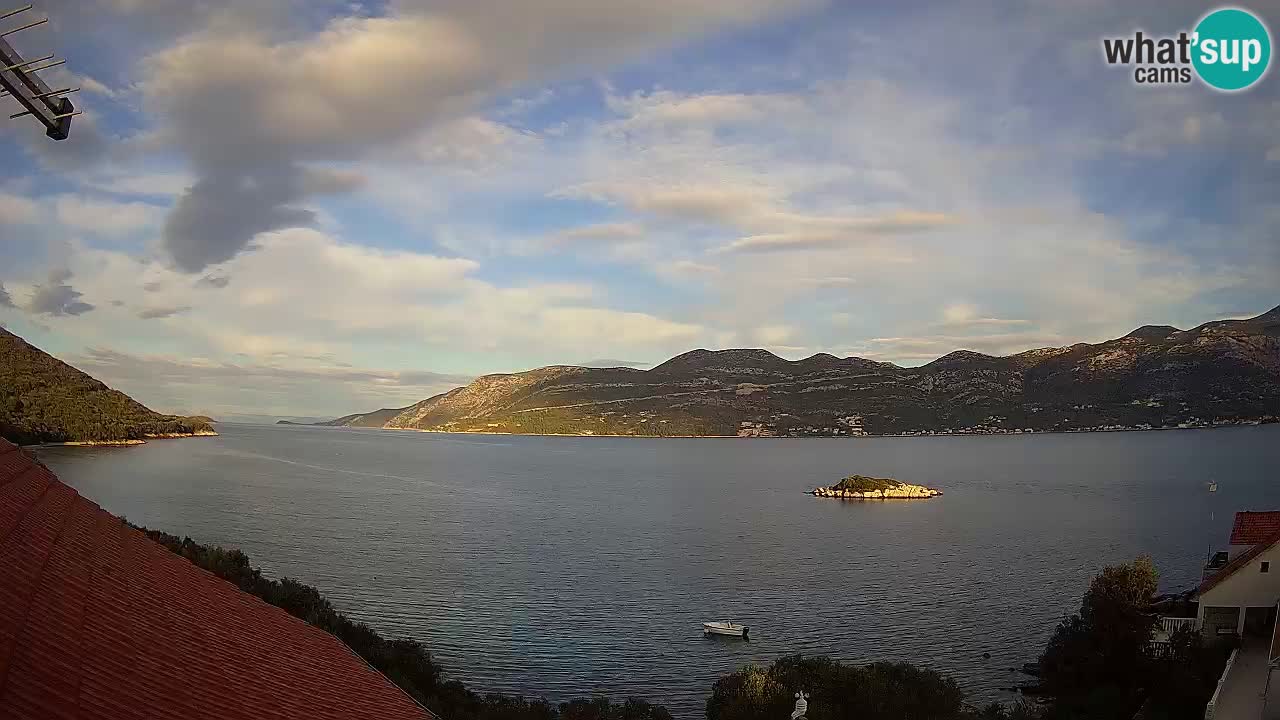 Korčula Web kamera Tri Žala