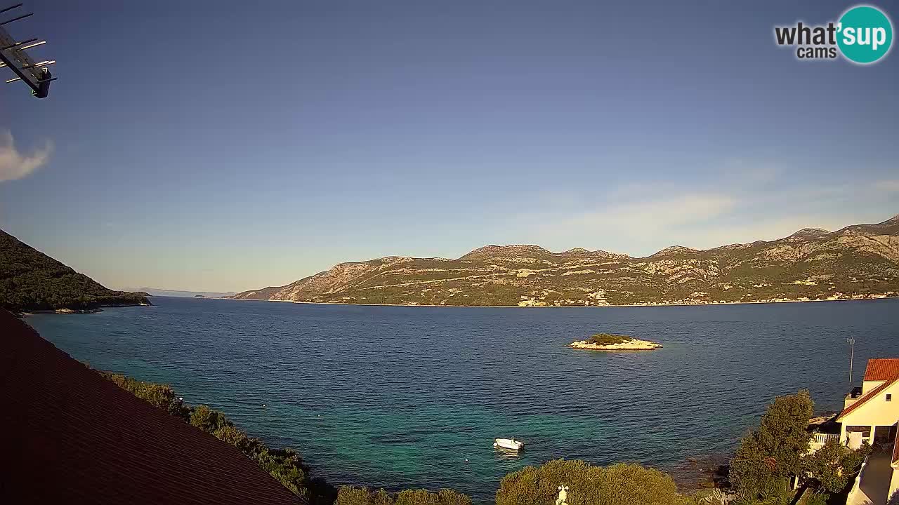 Live-Webcam Korčula Tri Žala – Pelješac