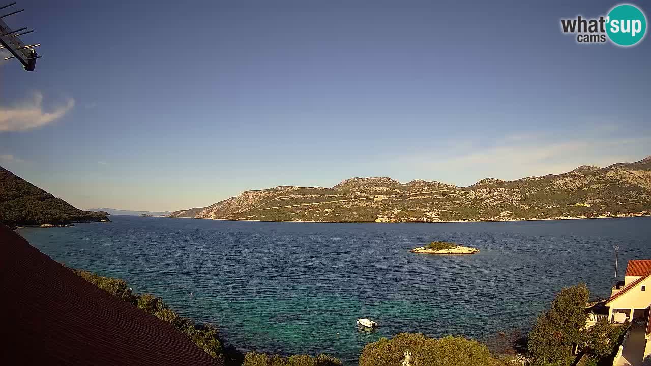 Live-Webcam Korčula Tri Žala – Pelješac