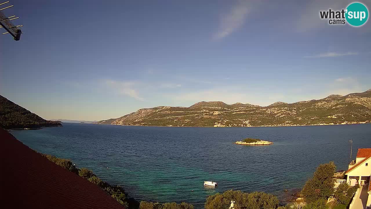 Live-Webcam Korčula Tri Žala – Pelješac