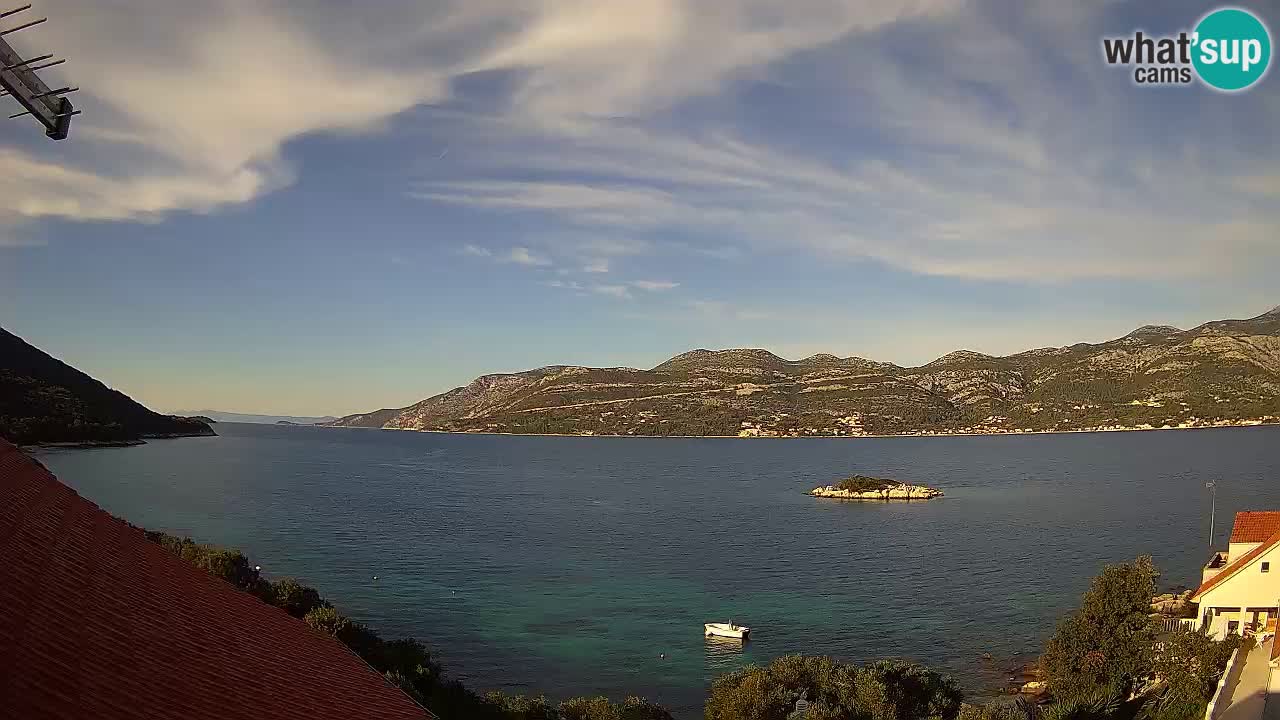 Live-Webcam Korčula Tri Žala – Pelješac