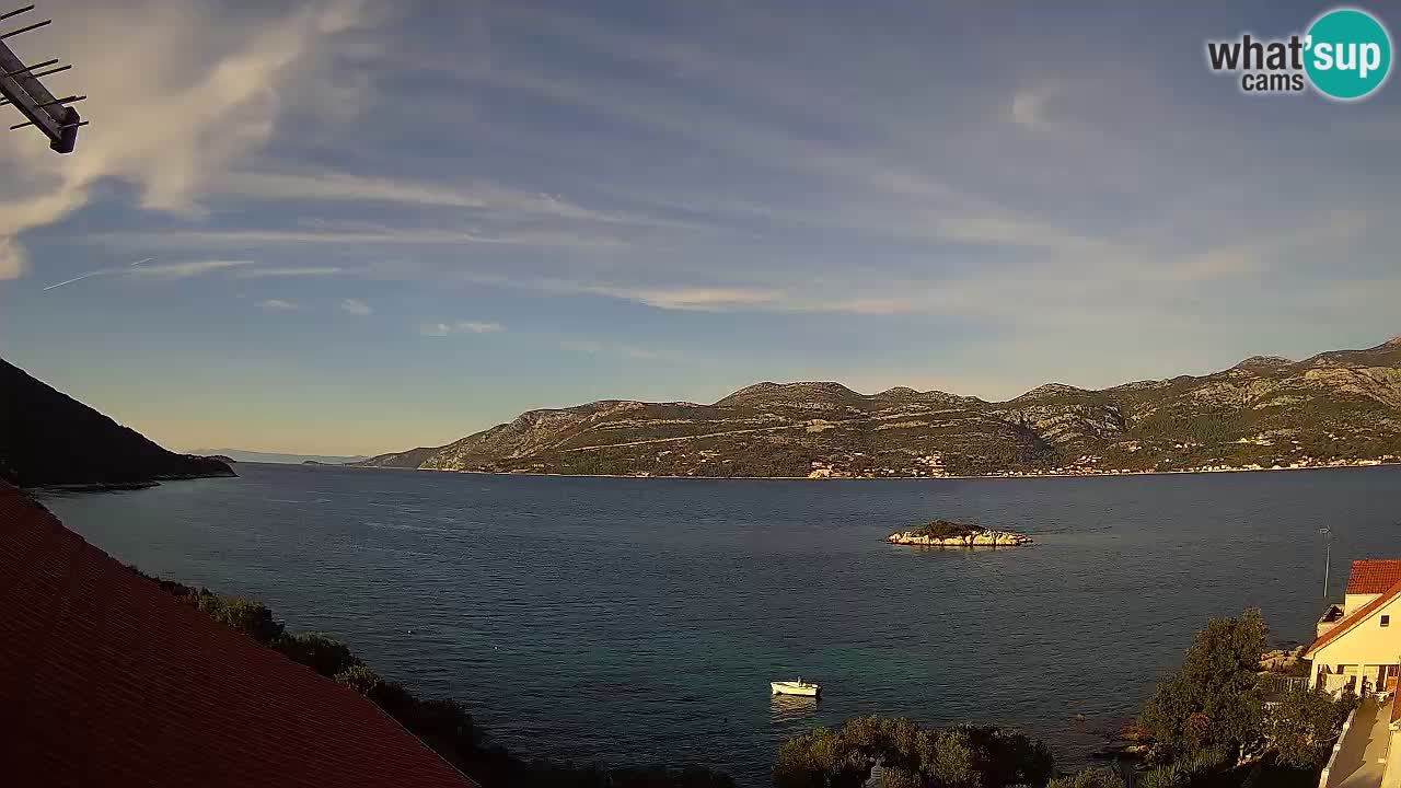 Korčula Web kamera Tri Žala