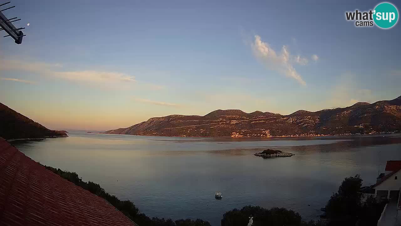 Korčula webcam en direct – Tri Žala Pelješac