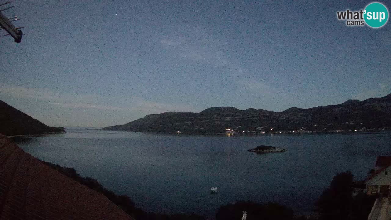Live Korčula webcam – Tri Žala