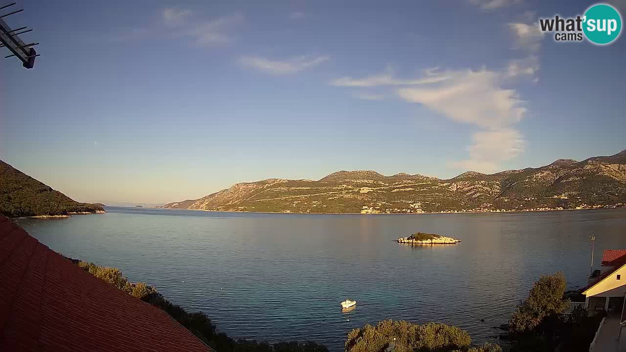 Korčula webcam en direct – Tri Žala Pelješac
