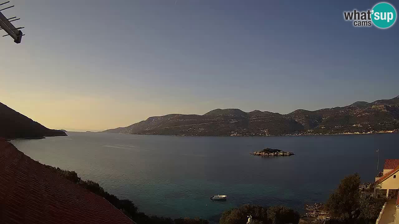 Live-Webcam Korčula Tri Žala – Pelješac