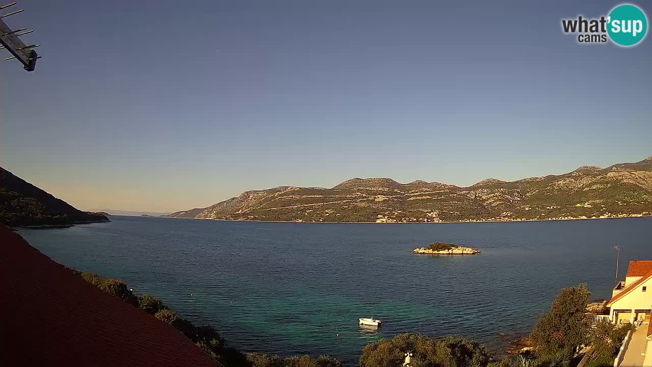 Camera en vivo Korčula – Tri Žala – Pelješac