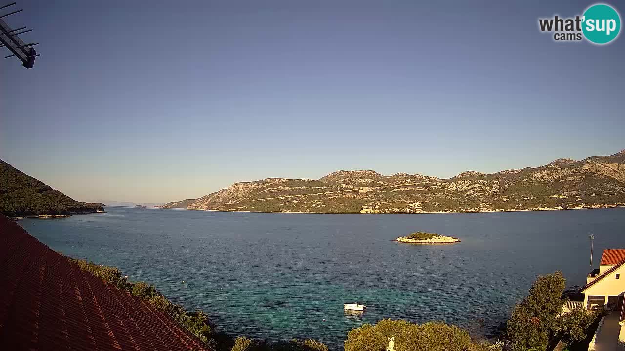 Korčula Web kamera Tri Žala
