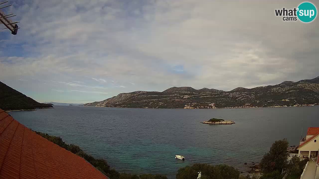 Live Korčula webcam – Tri Žala