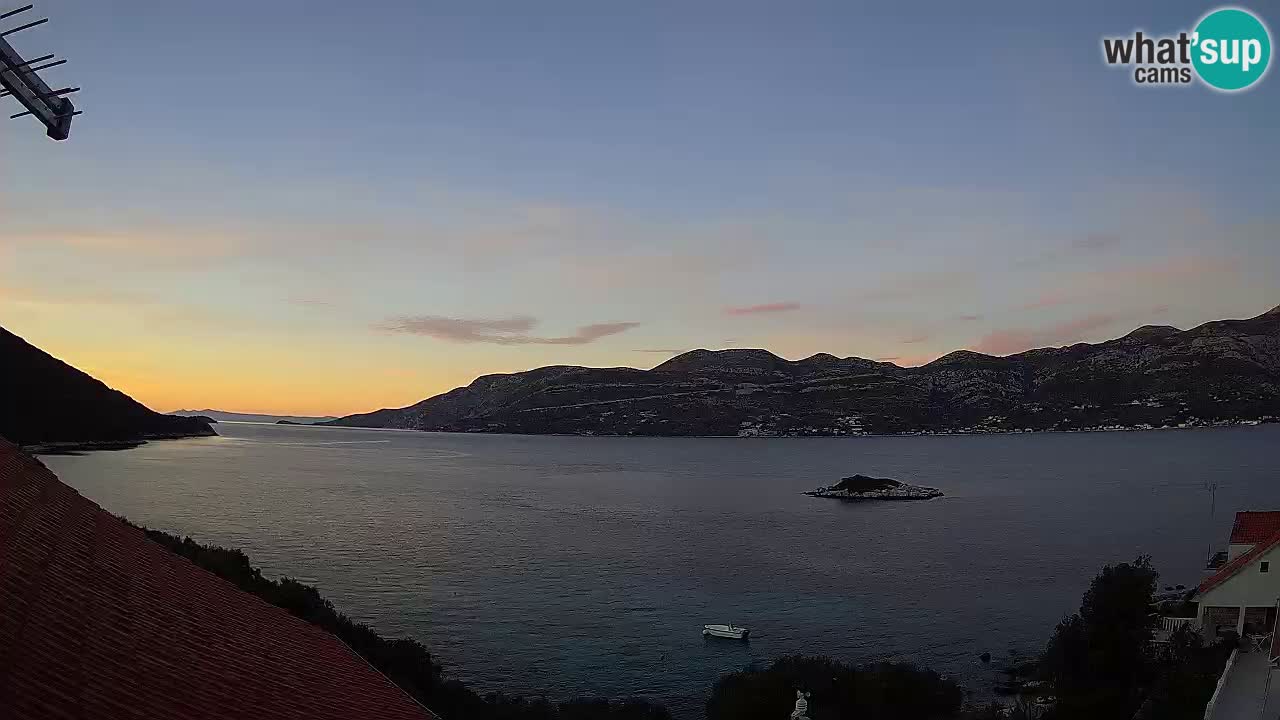 Live-Webcam Korčula Tri Žala – Pelješac