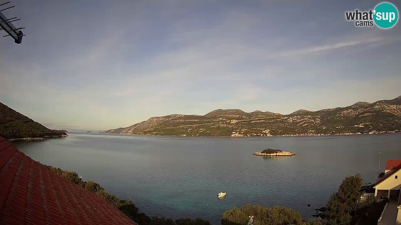 Korčula webcam en direct – Tri Žala Pelješac