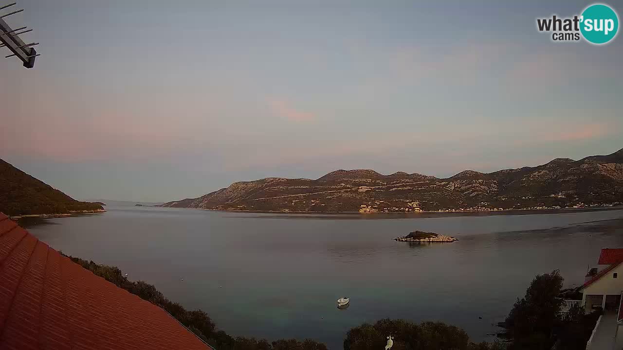 Live-Webcam Korčula Tri Žala – Pelješac