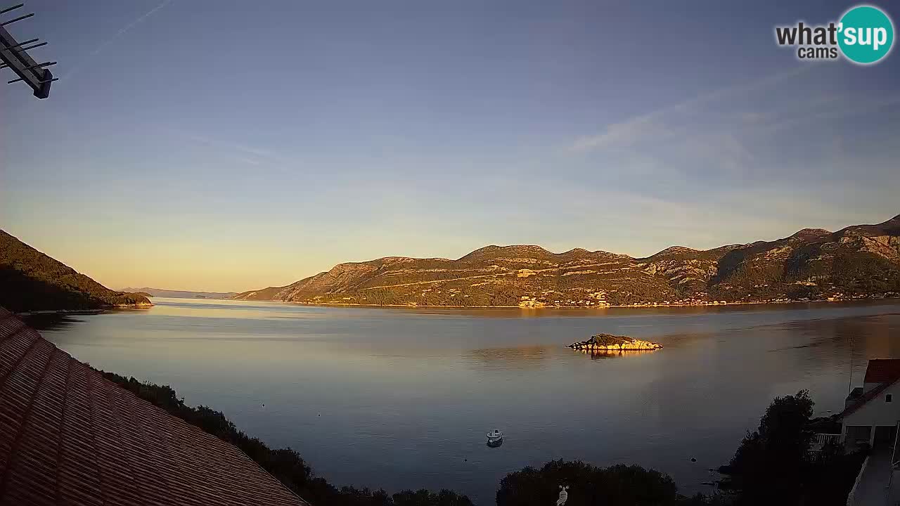 Live-Webcam Korčula Tri Žala – Pelješac