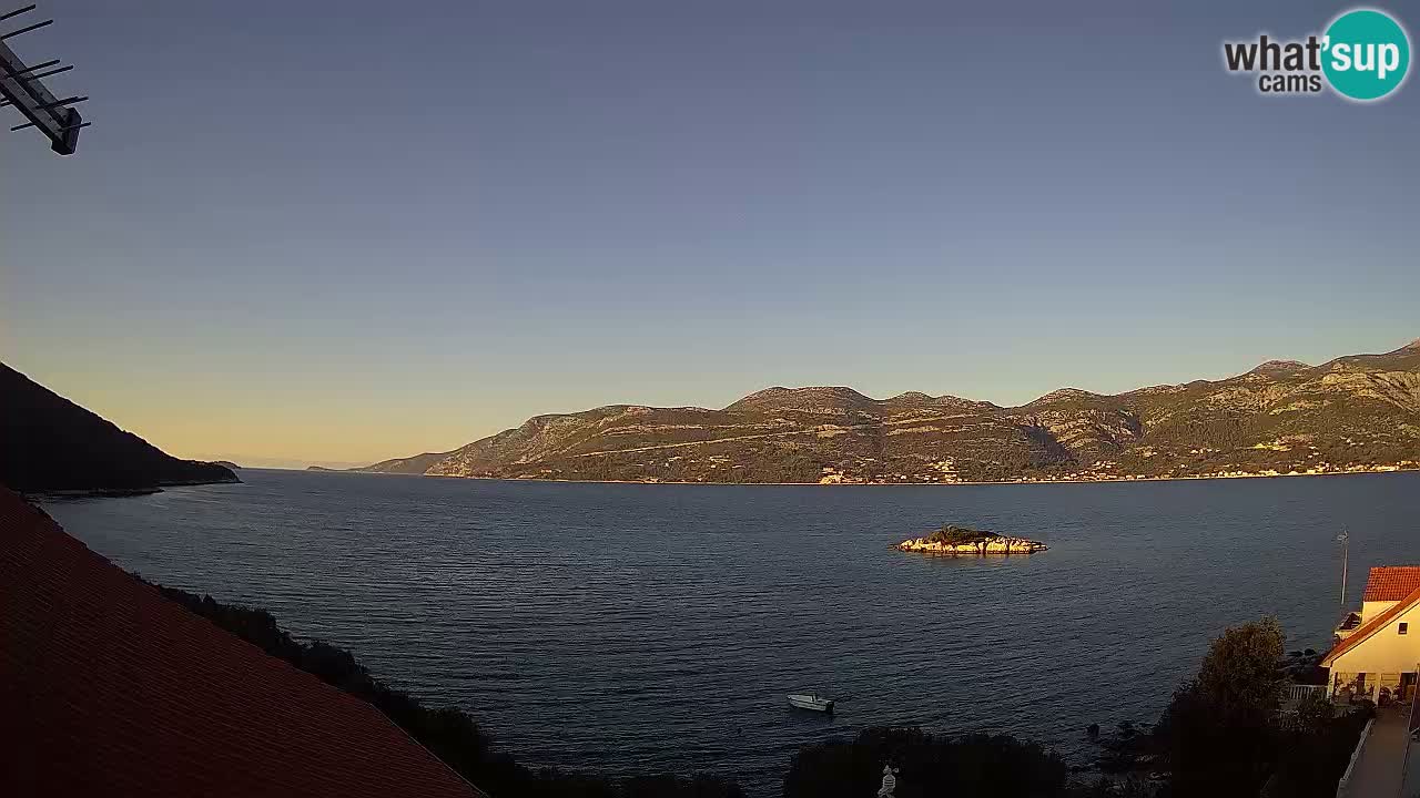 Korčula webcam en direct – Tri Žala Pelješac