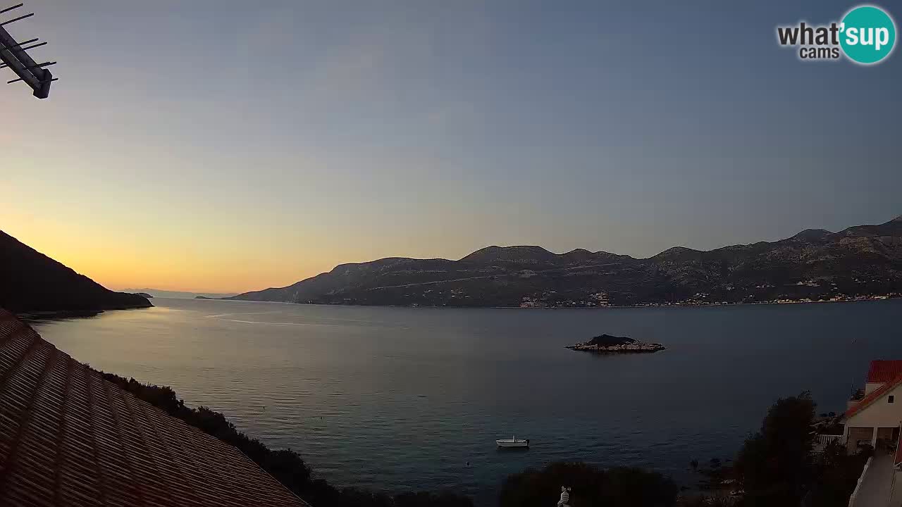 Live-Webcam Korčula Tri Žala – Pelješac