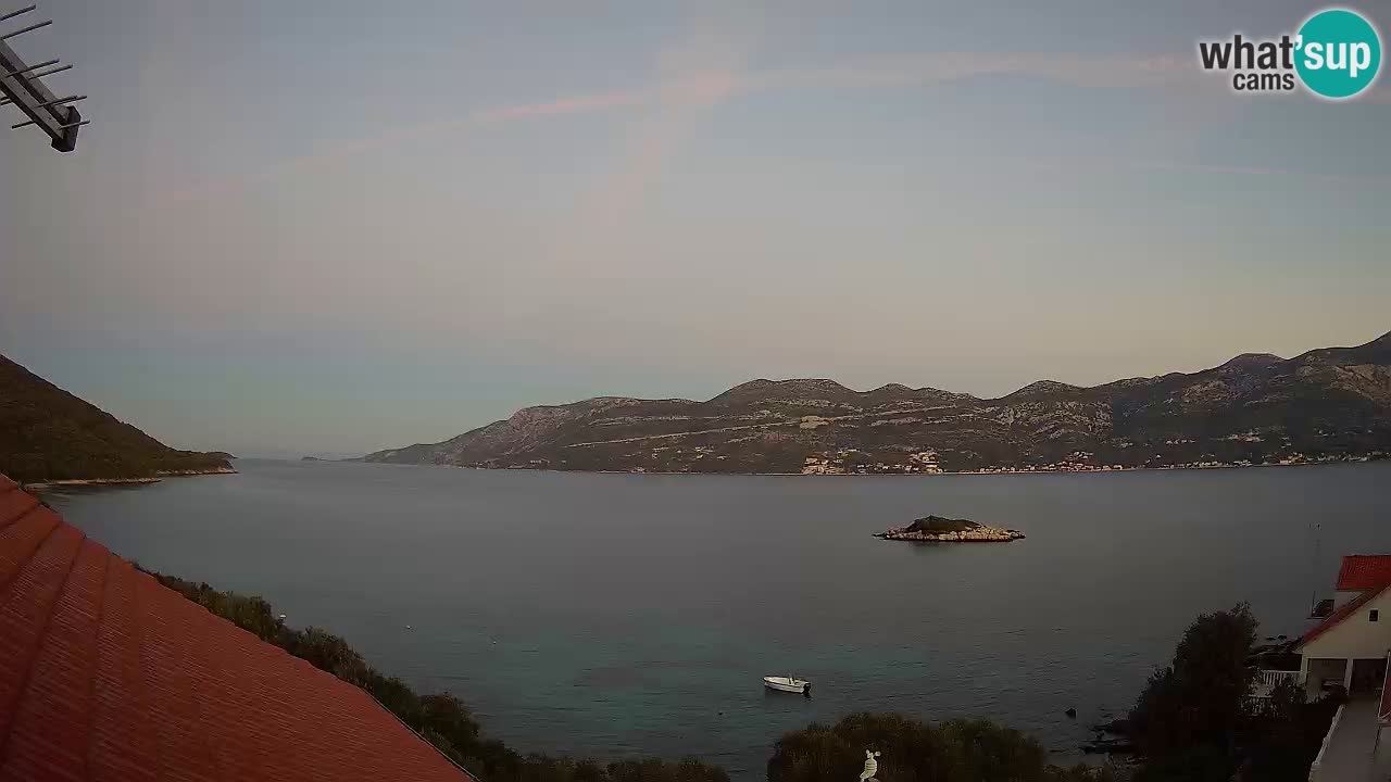 Live-Webcam Korčula Tri Žala – Pelješac