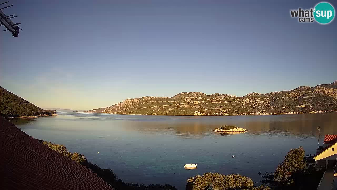 Live-Webcam Korčula Tri Žala – Pelješac