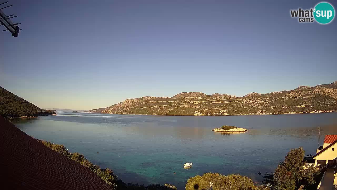 Korčula Web kamera Tri Žala