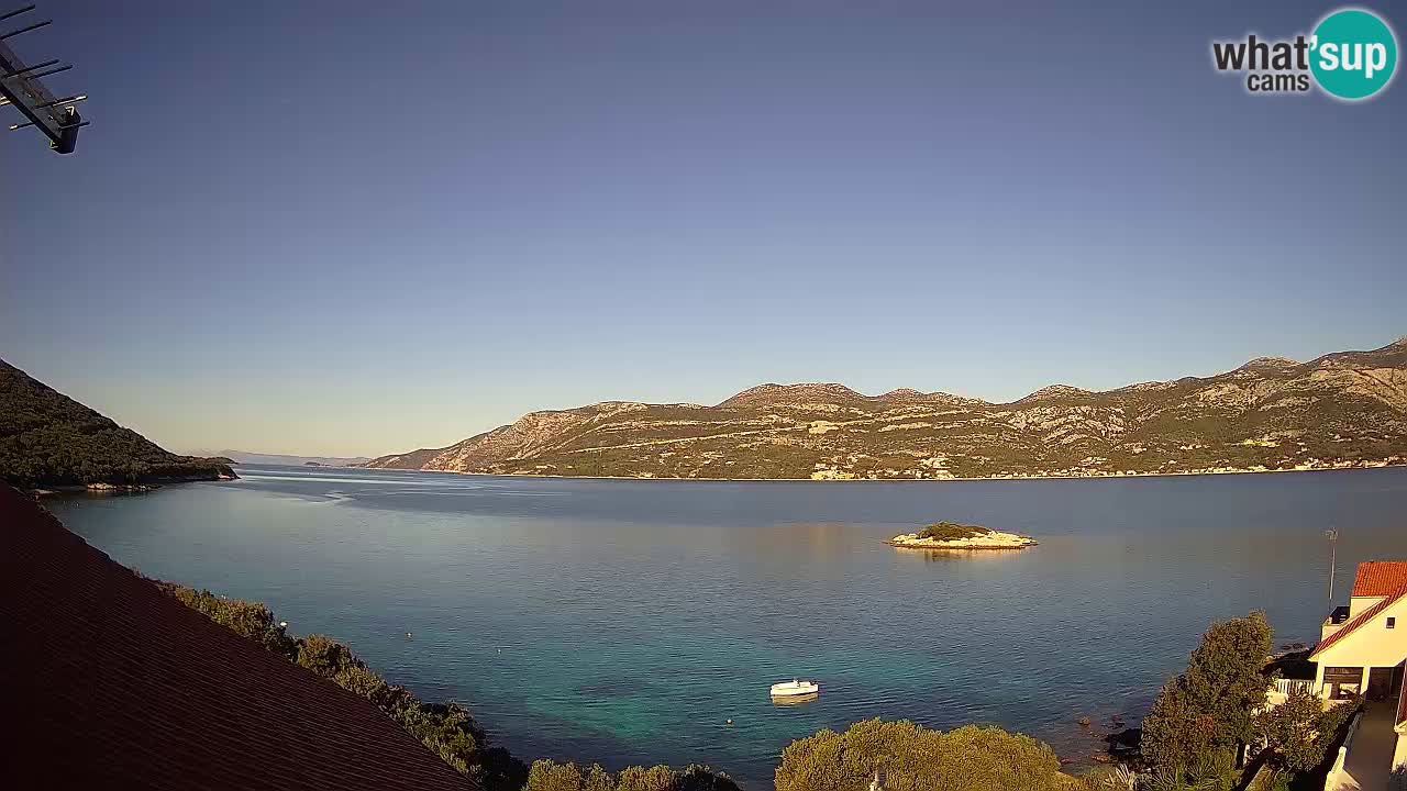 Korčula webcam en direct – Tri Žala Pelješac